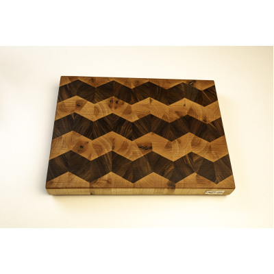 Торцева обробна дошка Зигзаг PAV-Wood 30х40х4.5 см